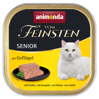 animonda vom Feinsten Senior 36 x 100 g - drůbeží