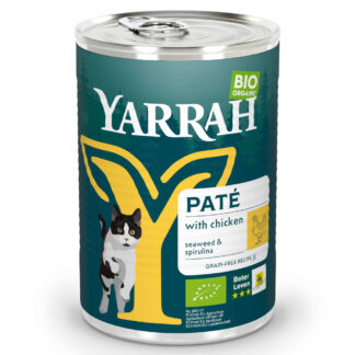 Yarrah Bio Paté 24 x 400 g ve výhodném balení - Bio kuře