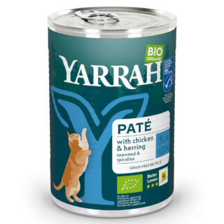 Yarrah Bio Paté 24 x 400 g ve výhodném balení - Ryba