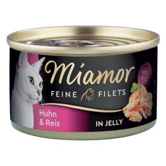 Výhodné balení Miamor Feine Filets 24 ks (24 x 100 g) - kuře a rýže