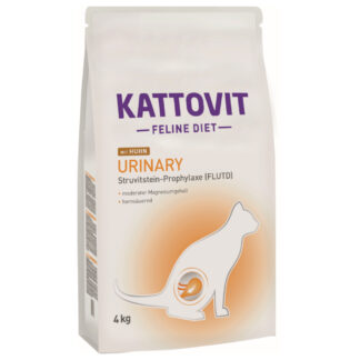 Kattovit Urinary s kuřecím masem - výhodné balení 2 x 4 kg
