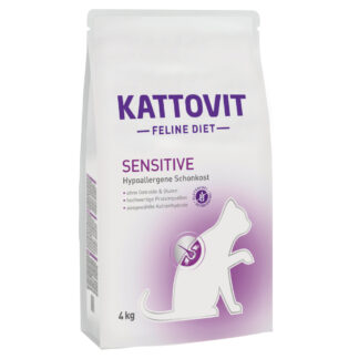 Kattovit Sensitive - výhodné balení 2 x 4 kg
