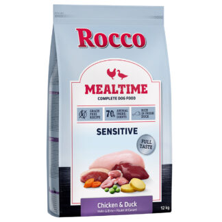 Rocco Mealtime Sensitive kuřecí a kachní - 12 kg