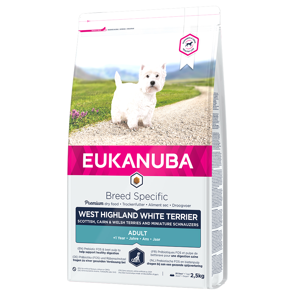 Eukanuba West Highland White Terrier - výhodné balení: 3 x 2