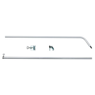 Trixie kloubová svorka s teleskopickou tyčí k uchycení ochranné sítě - 1 ks