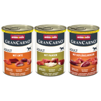 Výhodné balení animonda GranCarno Original 24 ks (24 x 400 g) - mix 2