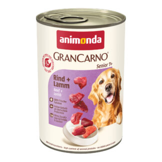 animonda GranCarno Original Senior 2 x 12 ks (24 x 400 g) - hovězí a jehněčí