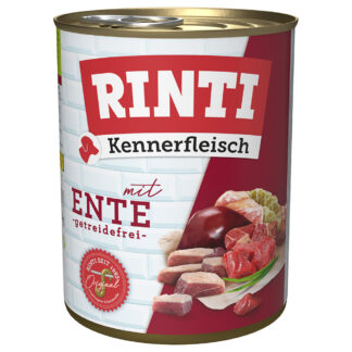 Výhodné balení RINTI Kennerfleisch 24 ks (24 x 800 g) - kachna