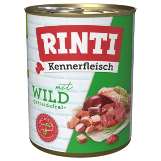 Výhodné balení RINTI Kennerfleisch 24 ks (24 x 800 g) - zvěřina