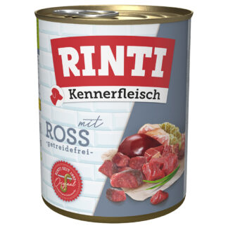 Výhodné balení RINTI Kennerfleisch 24 ks (24 x 800 g) - koňské