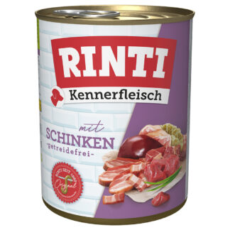 Výhodné balení RINTI Kennerfleisch 24 ks (24 x 800 g) - šunka