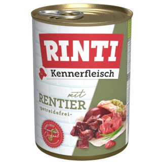 Výhodné balení RINTI Kennerfleisch 24 ks (24 x 400 g) - sobí