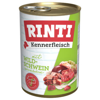 Výhodné balení RINTI Kennerfleisch 24 ks (24 x 400 g) - s divočákem