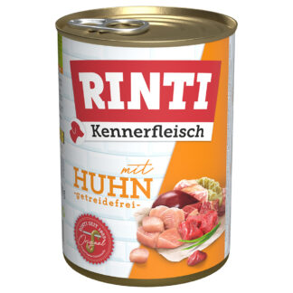 Výhodné balení RINTI Kennerfleisch 24 ks (24 x 400 g) - Kuřecí