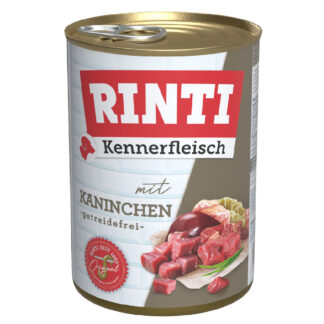 Výhodné balení RINTI Kennerfleisch 24 ks (24 x 400 g) - králík