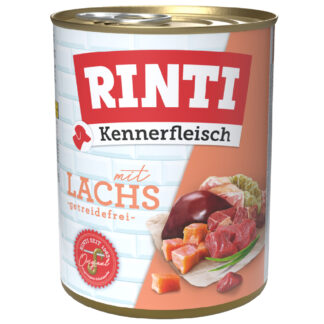 Výhodné balení RINTI Kennerfleisch 12 ks (12 x 800 g) - losos