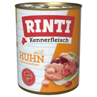 Výhodné balení RINTI Kennerfleisch 24 ks (24 x 800 g) - kuřecí