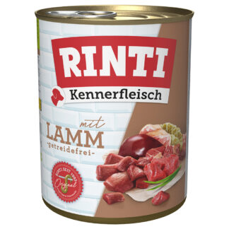 Výhodné balení RINTI Kennerfleisch 24 ks (24 x 800 g) - jehněčí