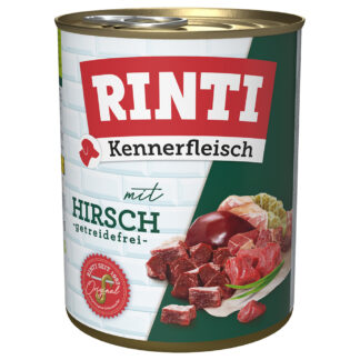 Výhodné balení RINTI Kennerfleisch 24 ks (24 x 800 g) - jelení