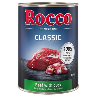 Rocco Classic 24 x 400 g - Hovězí s kachnou