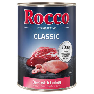 Rocco Classic 24 x 400 g - Hovězí s krůtou