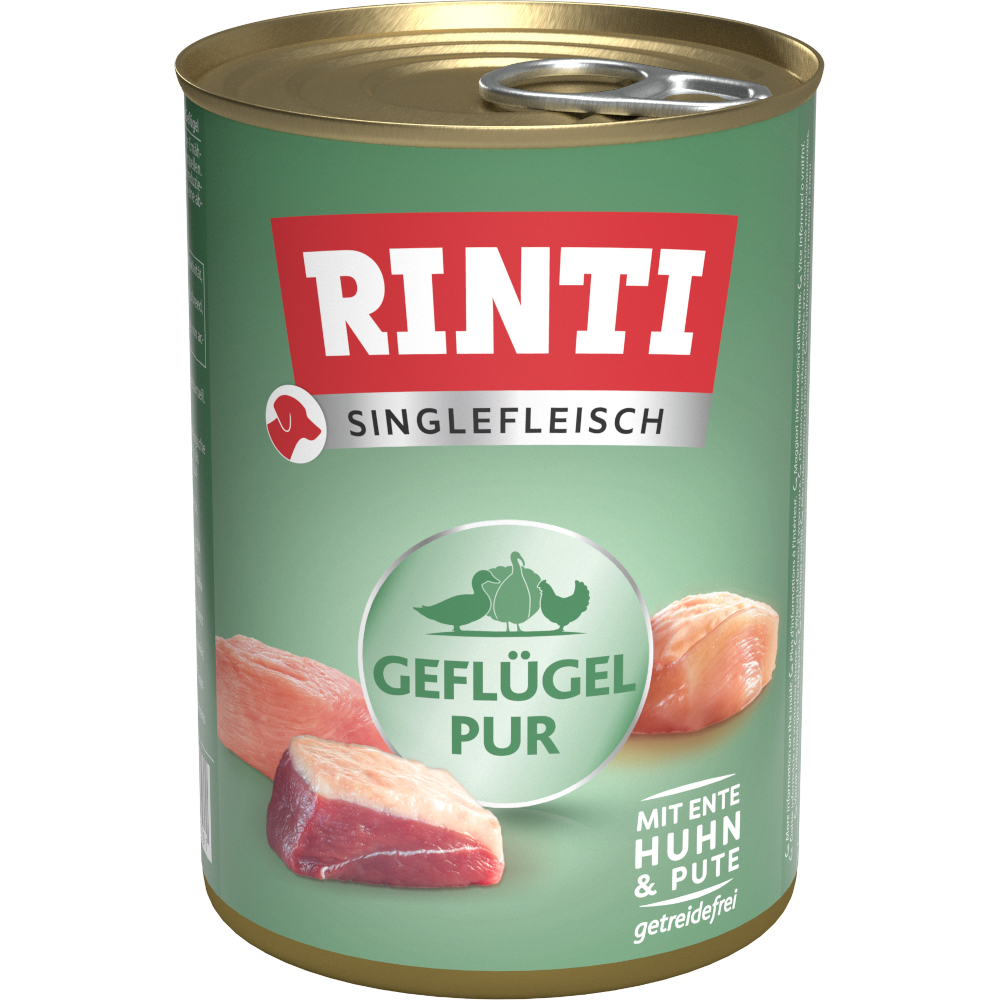 Rinti Sensible 12 x 400 g - Drůbeží