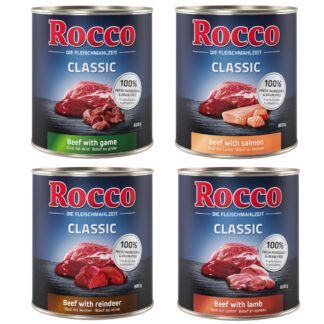 Rocco Classic Mix 24 x 800 g - Hovězí- varianta 2