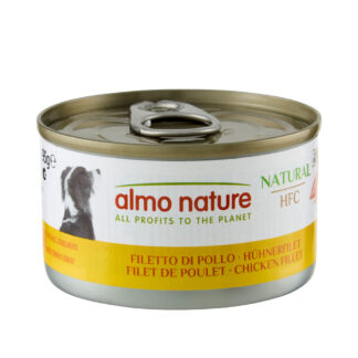Almo Nature Dog HFC 24 x 95 g - Kuřecí plátky