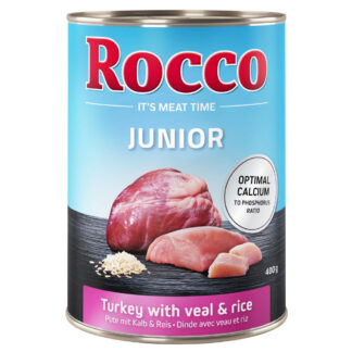 Rocco Junior 24 x 400 g - míchané balení - 2 druhy