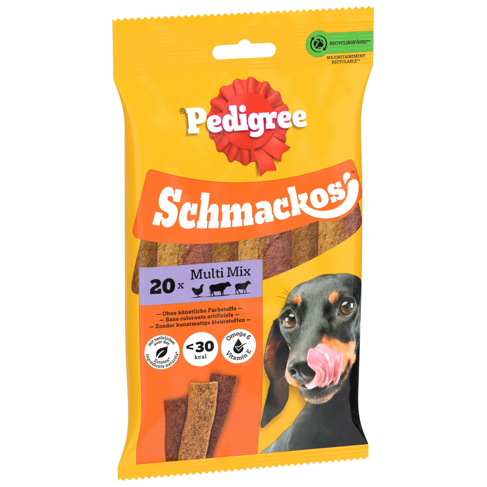 Pedigree Schmackos - výhodné balení 14 x 144 g