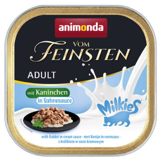 animonda Vom Feinsten Adult Milkies v omáčce - výhodné balení - králičí ve smetanové omáčce