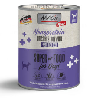 Výhodné balení MAC's Mono Sensitive 24 x 800 g - zvěřina