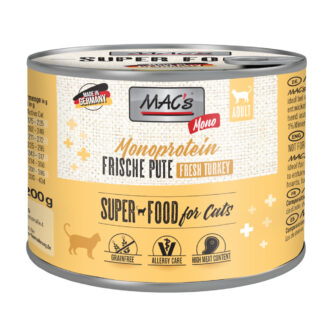 MAC's Cat Mono Sensitive 12 x 200 g - Krůtí