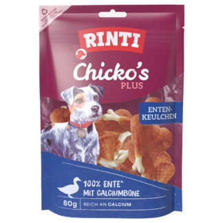 RINTI Chicko Plus kachní stehýnka - 12 x 80 g