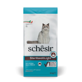 Schesir Sterilized Fish - 10 kg