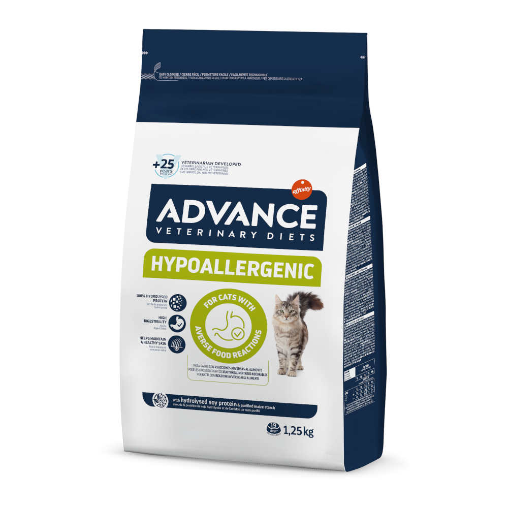 Advance Veterinary Diets Hypoallergenic Feline - 2 x 1