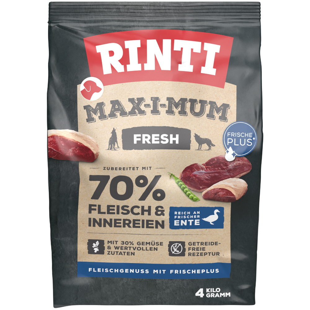 RINTI Max-i-Mum kachní - 2 x 4 kg