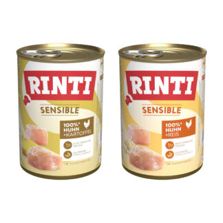 Výhodné balení RINTI Sensible 24 x 400 g - kuřecí mix