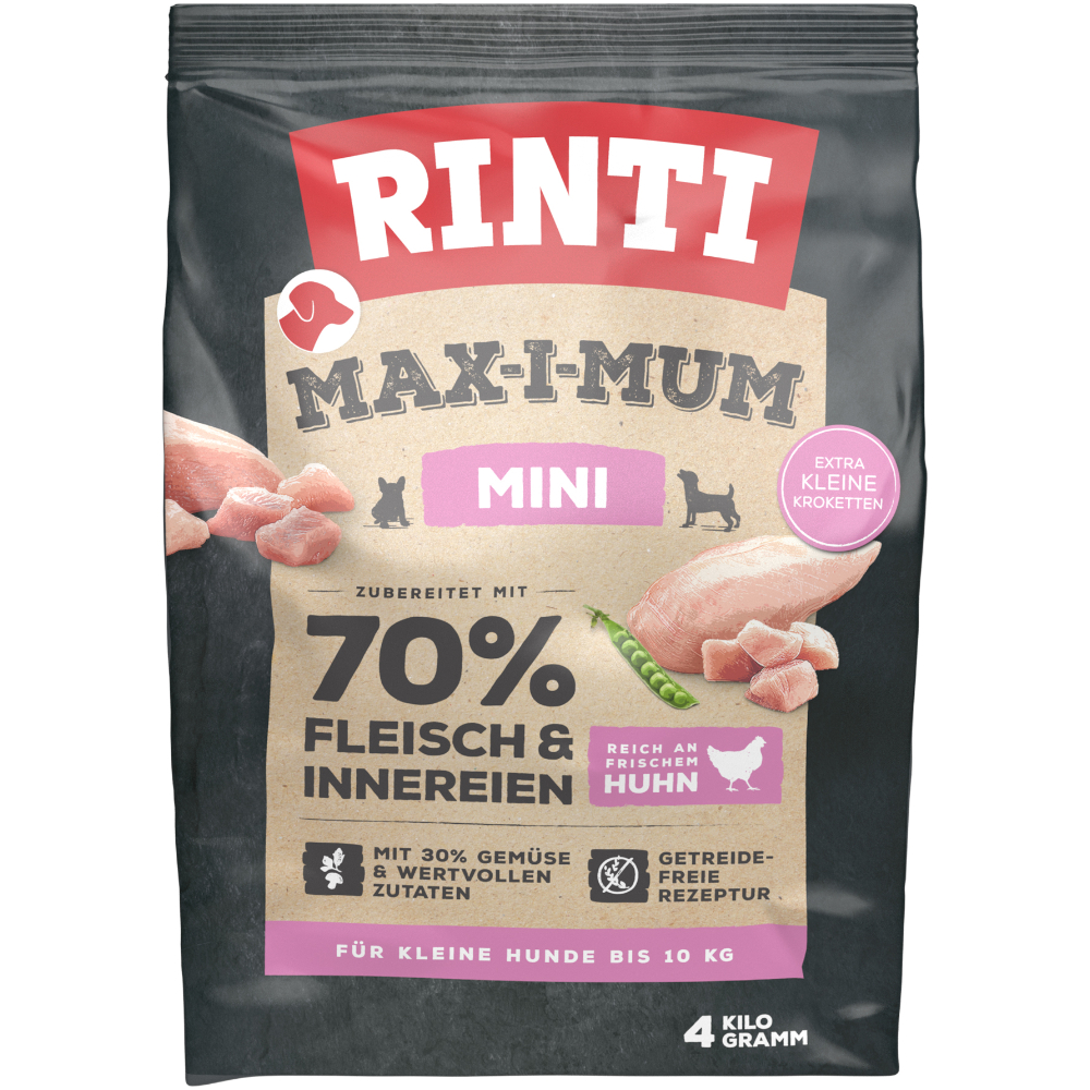RINTI Max-i-mum Mini Adult kuřecí - 2 x 4 kg
