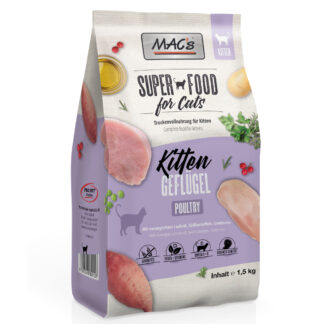 MAC's Superfood for Cats Kitten - 2 x 1