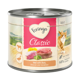 Feringa Classic Meat Menu 24 x 200 g - kachní a telecí