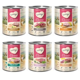 Výhodné balení Feringa Menu Duo - dvě příchutě 12 x 800 g - Smíšené balení