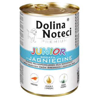 Dolina Noteci Premium Junior 24 x 400 g - jehněčí