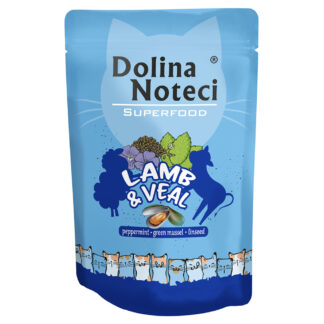 Výhodné balení Dolina Noteci Superfood 20 × 85 g - telecí a jehněčí