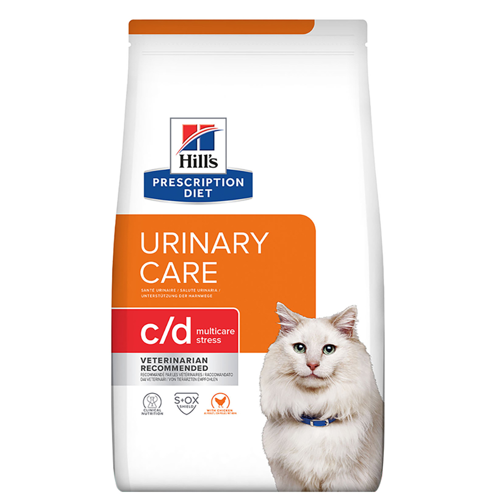 Hill's Prescription Diet c/d Urinary Stress Urinary Care s kuřecím - 2 x 12 kg