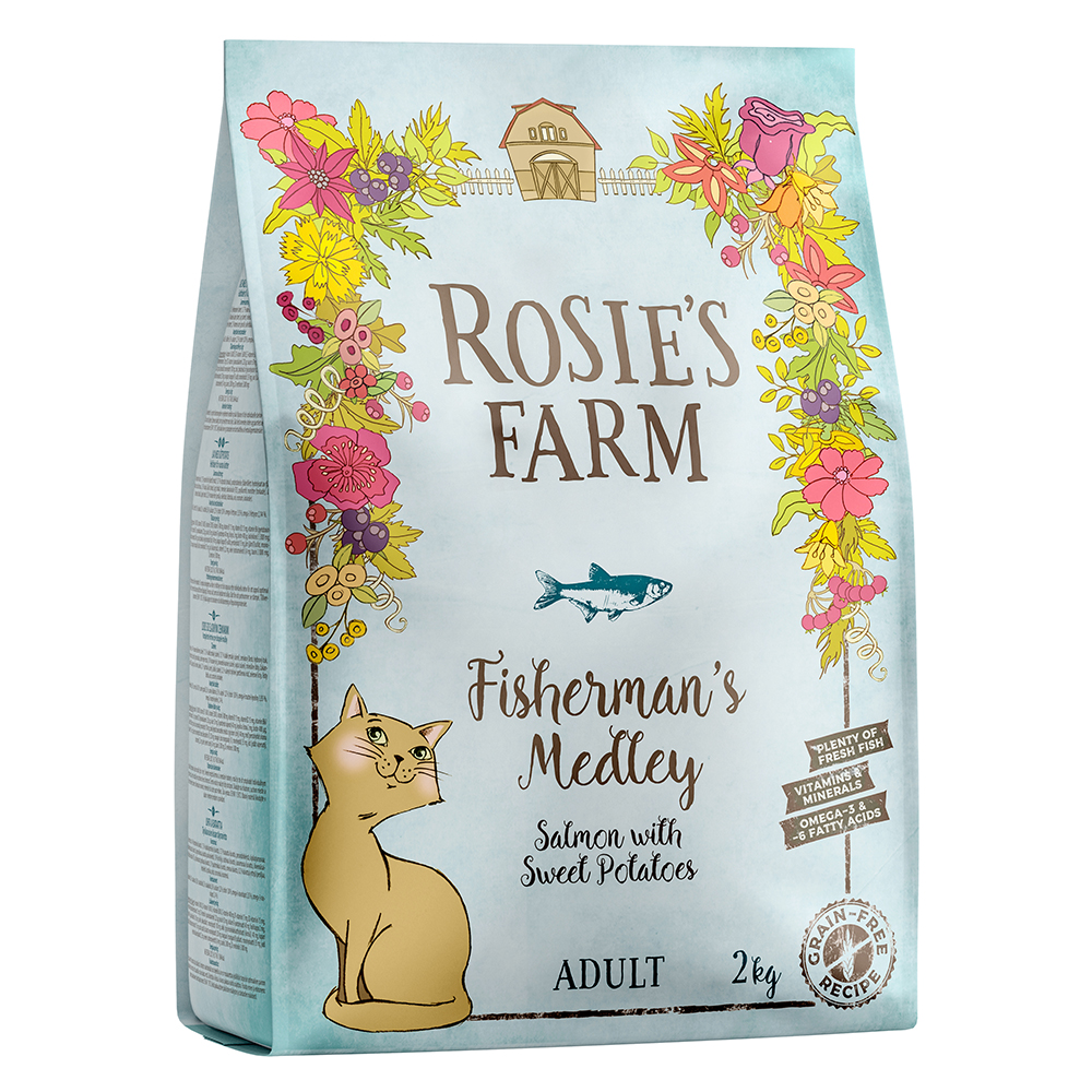 Rosie's Farm Adult losos s batátami - 3 x 2 kg