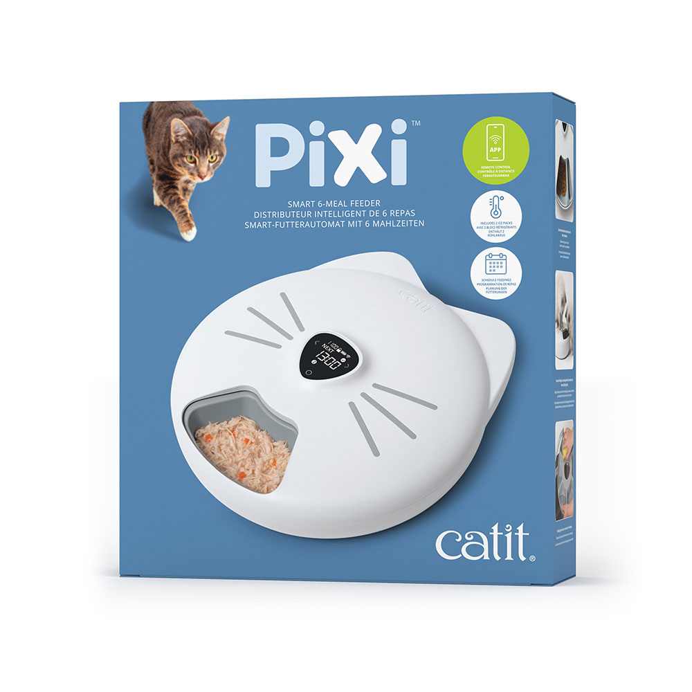 Catit Pixi Smart 6 – Meal automatické krmítko - 6 x 170 ml