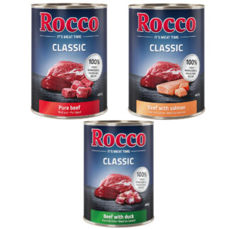 Rocco Classic 24 x 400 g - Exkluzivní mix: hovězí