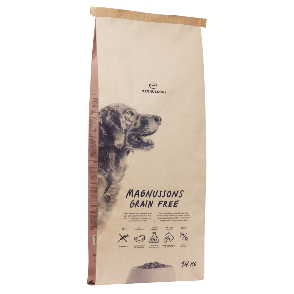 MAGNUSSON Meat & Biscuit Grain Free - 2 x 14 kg