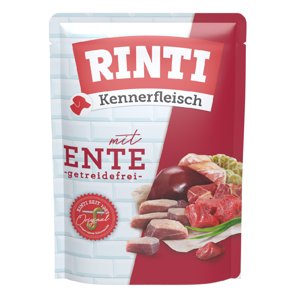 Výhodné balení RINTI Kennerfleisch kapsičky 20 ks (20 x 400 g) - kachna